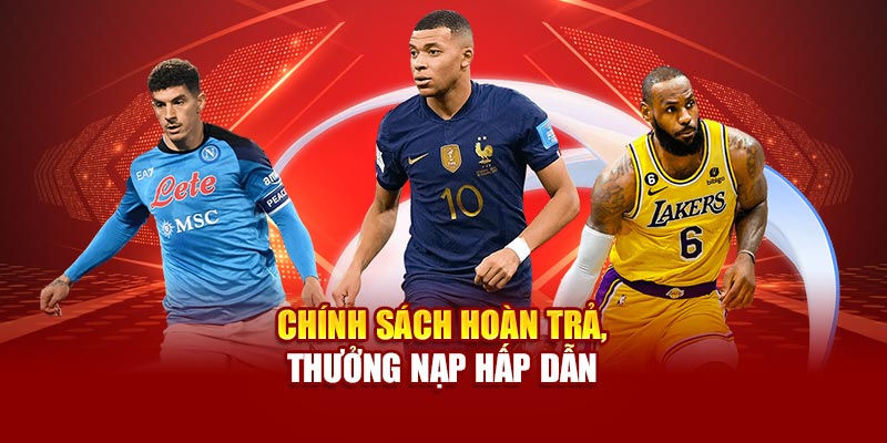 Chính sách hoàn trả, thưởng nạp hấp dẫn tại 89bet