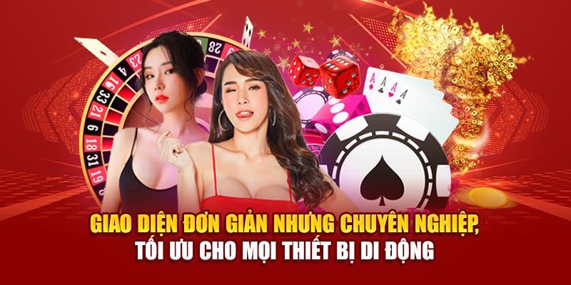 Giao diện đơn giản nhưng chuyên nghiệp, tối ưu cho mọi thiết bị di động